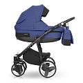 Детская коляска Riko Re-flex 2 в 1 (01 Sapphire
						
					) — Фото