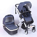 Детская коляска XO Kid Siesta 2 в 1 (Navy
						
					) — Фото