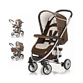 Детская коляска Hauck Malibu All in One 3 в 1 Brown — Фото
