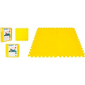 Игровой коврик 4-х секционный Pilsan Eva Play Ma 03-435 (желтый) — Фото