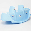 Детская качалка для троих Пароход Marian-Plast Seesaw 309 (Голубой) — Фото