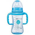Бутылочка Bebe Confort серия Maternity Бебе Конфорт Матернити с ручками 270 мл (Голубой) — Фото