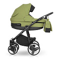 Детская коляска Riko Re-flex 2 в 1 (05 Green olive
						
					) — Фото