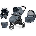 Детская коляска Peg-Perego Book Cross Modular System 3 в 1 (Blue Denim
						
					) — Фото