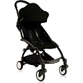 Детская прогулочная коляска Babyzen Yoyo 6+, со сменным текстилем Color Pack, черная рама (Black
						
					) — Фото