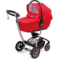 Детская коляска Foppapedretti Myo Tronic Travel 3 в 1 (Simply Red
						
					) — Фото