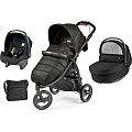 Детская коляска Peg-Perego Book Cross Modular System 3 в 1 (Mod.Black
						
					) — Фото
