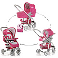 Детская коляска Hauck Malibu All in One 3 в 1 Violet — Фото