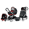 Детская коляска Peg-Perego Book Plus Completo 3 в 1, шасси Jet (Synergy
						
					) — Фото
