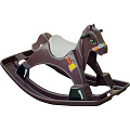 Детская качалка-лошадка Marian-Plast 337 (Коричневый) — Фото