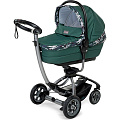Детская коляска Foppapedretti Myo Tronic Travel 3 в 1 (Green Forest
						
					) — Фото