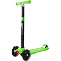 Самокат Y-Scoo Maxi A-20 Shine со светящими колесами (Green) — Фото