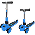 Трехколесный самокат Y-Scoo RT Trio 120 Neon (Blue) — Фото