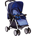 Детская прогулочная коляска Geoby С698 (Синий
						
					) — Фото