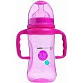 Бутылочка Bebe Confort серия Maternity Бебе Конфорт Матернити с ручками 270 мл (Розовый) — Фото
