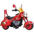 Электромотоцикл JiaJia B19 6V, 3-6 лет, с музыкой (Красный) — Фото
