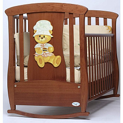 Детская кроватка Baby Italia Ivan con Orso качалка