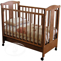 Детская кроватка Красная Звезда Можга Силена С842 колесо