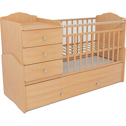 Детская кроватка-трансформер СКВ 93001 ящик