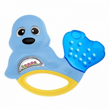 5955 Chicco Погремушка с прорезывателем Морской котик