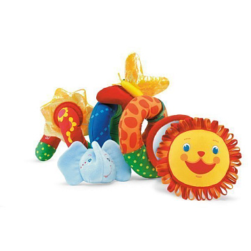 Игрушка развивающая мягкая Chicco "Лев " для прогулочной коляски