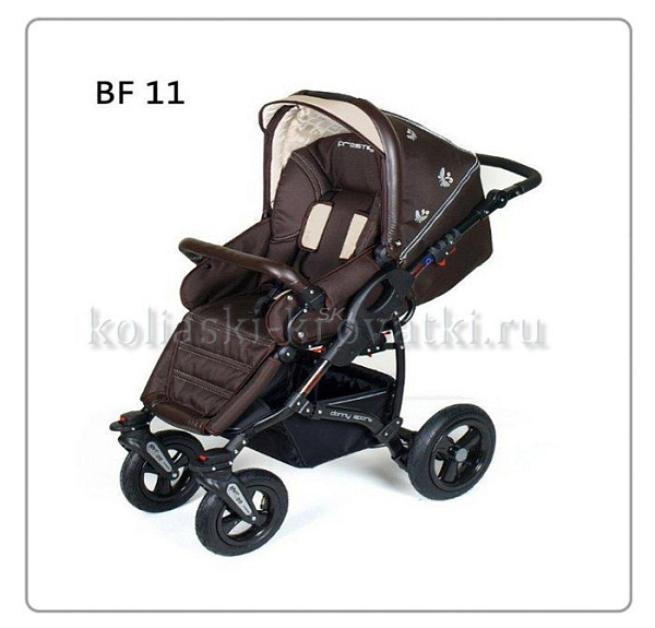 Коляска Danny Sport 2 в 1 Butterfly из эко-кожи фото 4